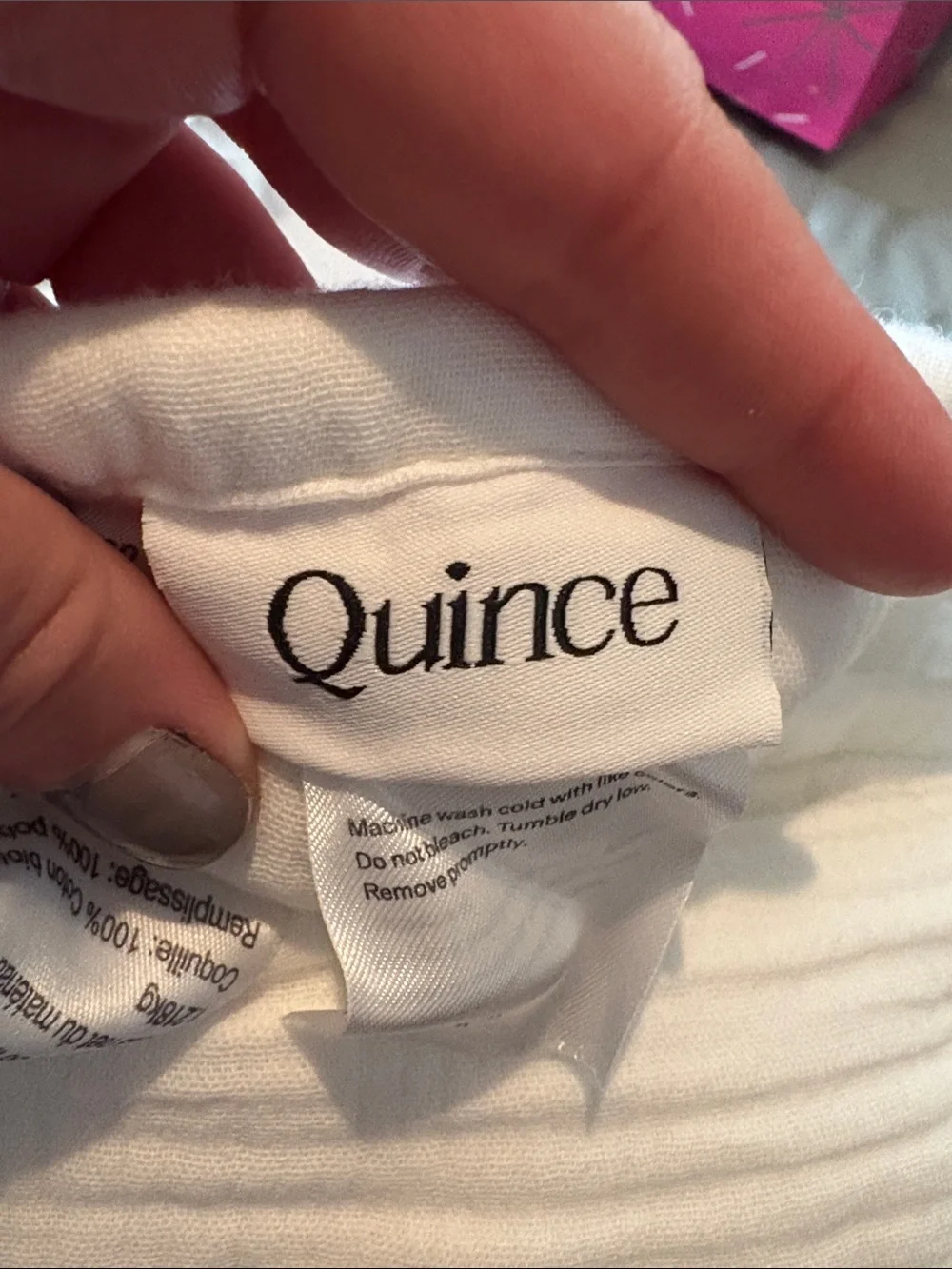 NWT QUINCE Organic Airy Cotton Gauze Dream Quilt White Twin